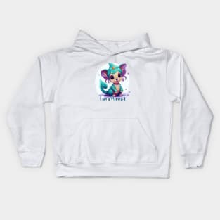 I am a Mermaid too Kids Hoodie